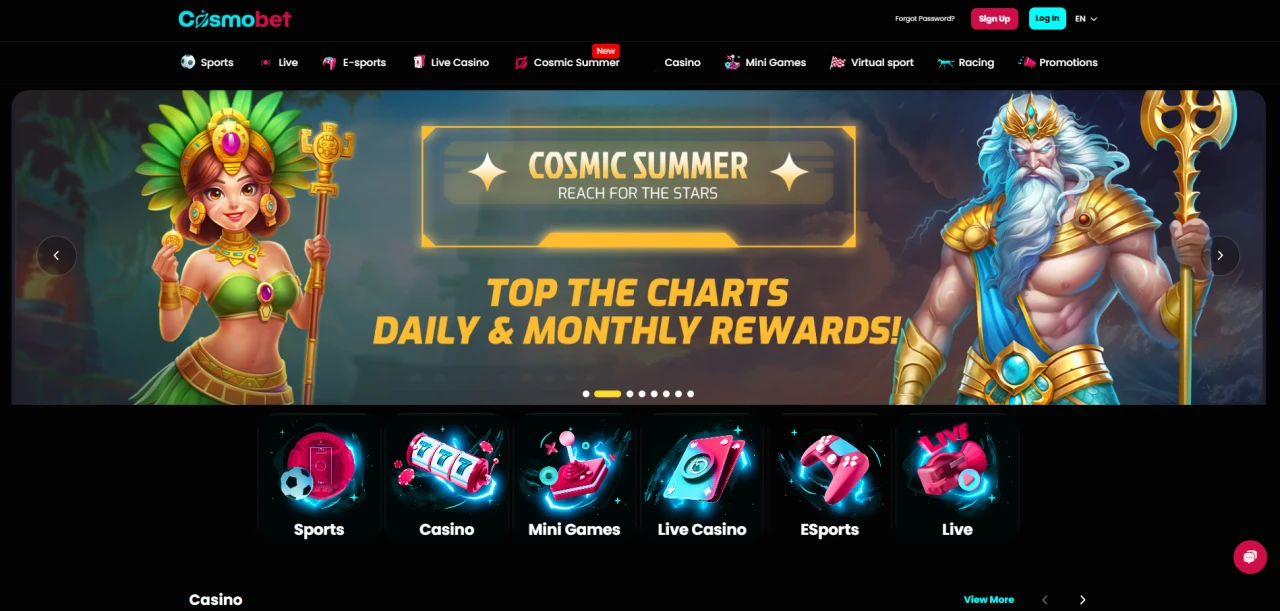 Cosmobet Casino NonGamstop Casino