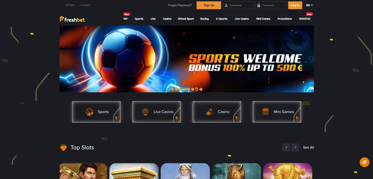 Freshbet NonGamstop Casino